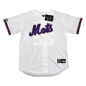 NWT - NEW YORK METS Al Leiter Deadstock Majestic MLB Baseball Jersey Mens Large